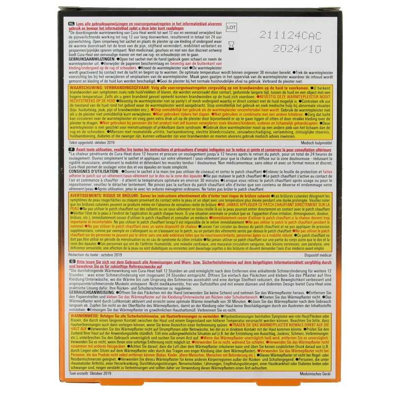 Heat-it Warmtepack rug- en schouder - Afbeelding 3
