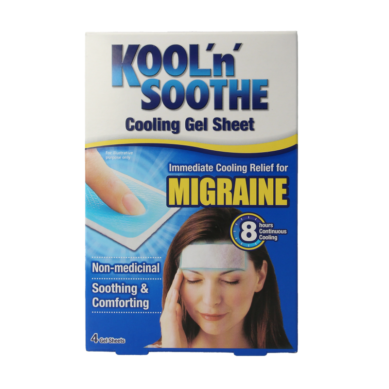 Kool’n’Soothe Migraine gelstrips