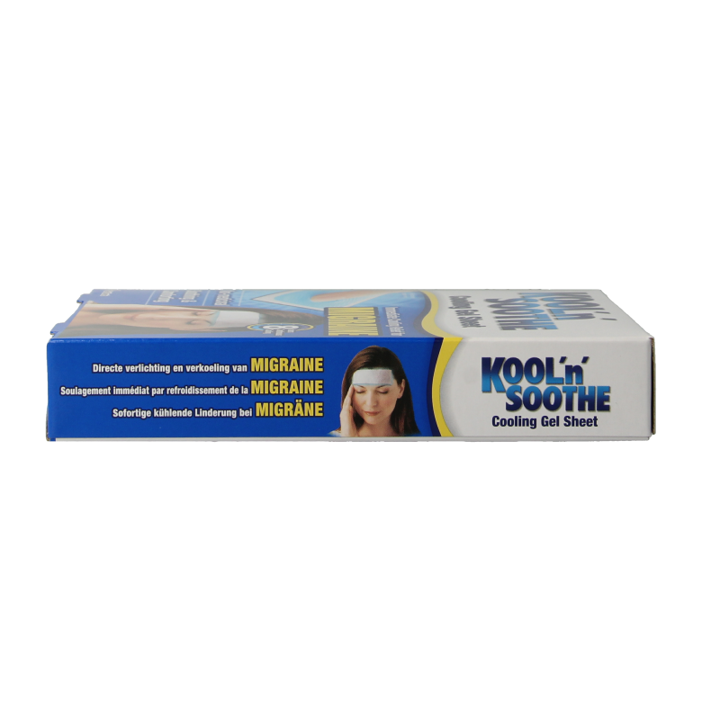 Kool’n’Soothe Migraine gelstrips - Afbeelding 4