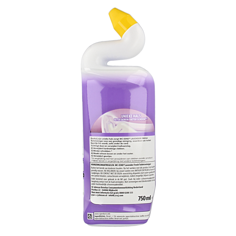 WC Eend Action gel lavendel fresh - Afbeelding 2