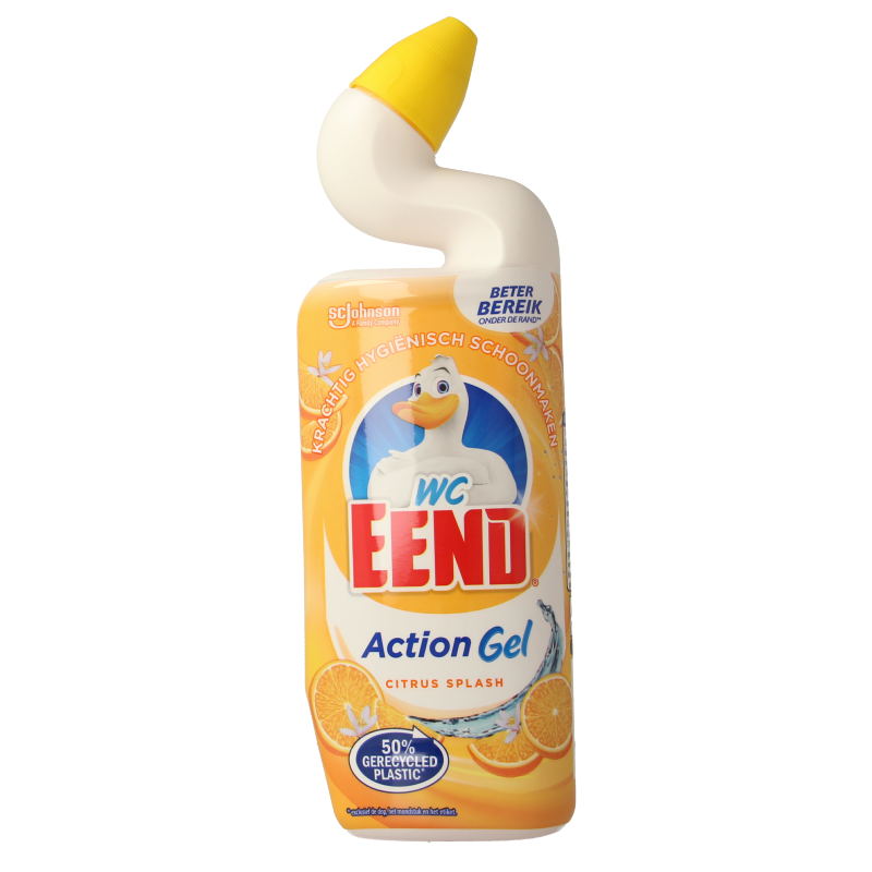 WC Eend Toiletreiniger action gel citrus splash