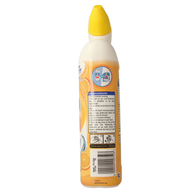 WC Eend Toiletreiniger action gel citrus splash - Afbeelding 3