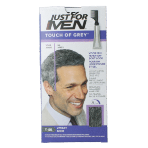 Just For Men Touch of grey T-55 zwart