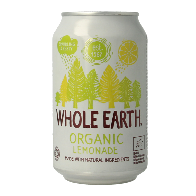 Whole Earth Sparkling lemonade bio