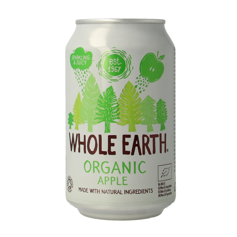 Whole Earth Sparkling apple bio
