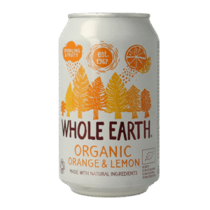 Whole Earth Sparkling orange & lemon bio