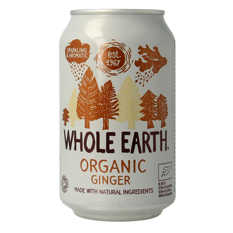 Whole Earth Sparkling ginger bio