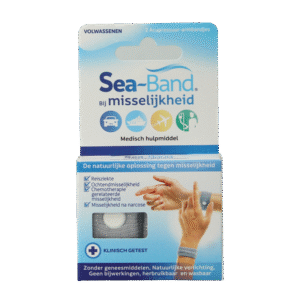 Sea Band Polsband volwassenen grijs