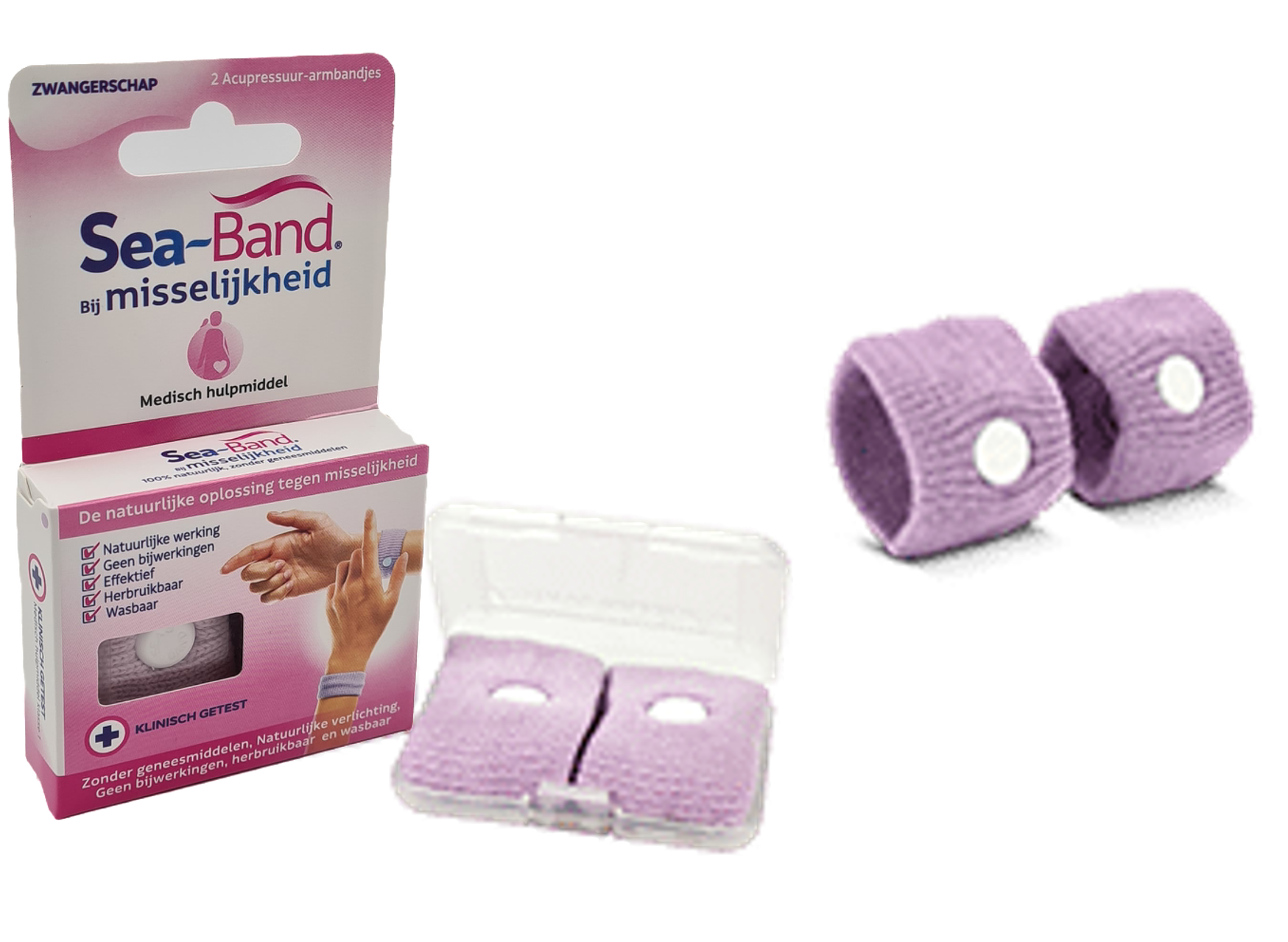 Sea Band Polsband mama lila - Afbeelding 3