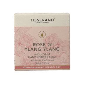 Tisserand Zeep roos & ylang ylang
