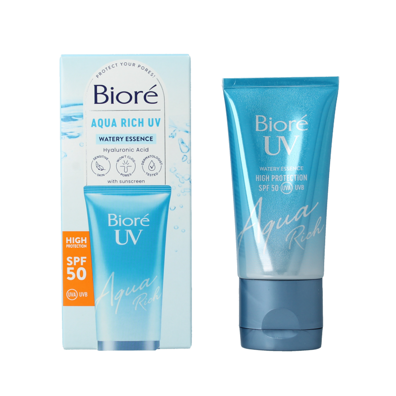 Biore Moisturiser UV aqua rich SPF50 - Afbeelding 2