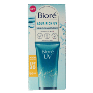 Biore Aqua moisturiser rich weightless SPF30 UV
