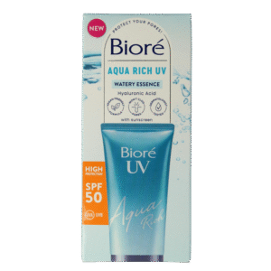 Biore Aqua moisturiser rich weightless SPF50 UV