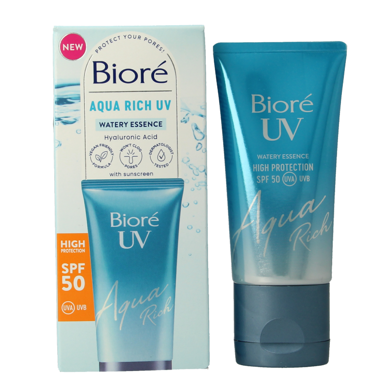 Biore Aqua moisturiser rich weightless SPF50 UV - Afbeelding 2