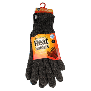 Heat Holders Mens gloves maat M/L charcoal