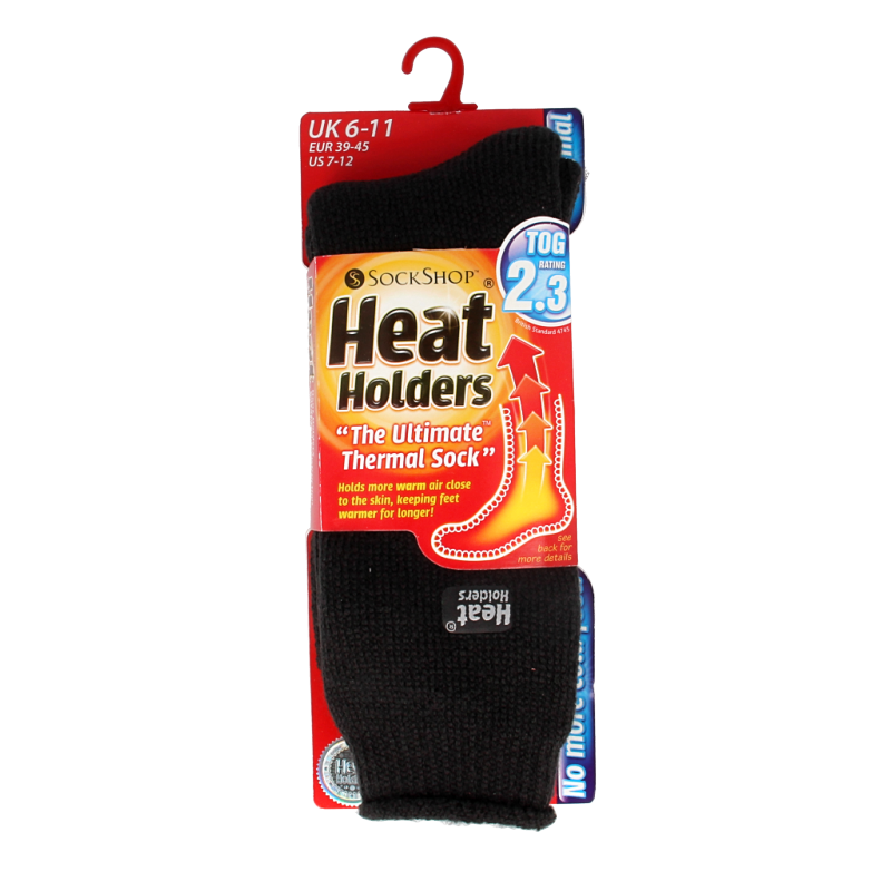 Heat Holders Original socks 39-45 charcoal