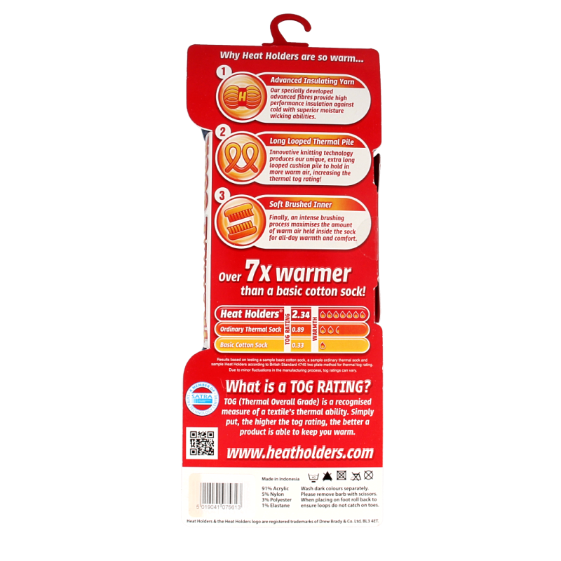 Heat Holders Original socks 39-45 denim - Afbeelding 2