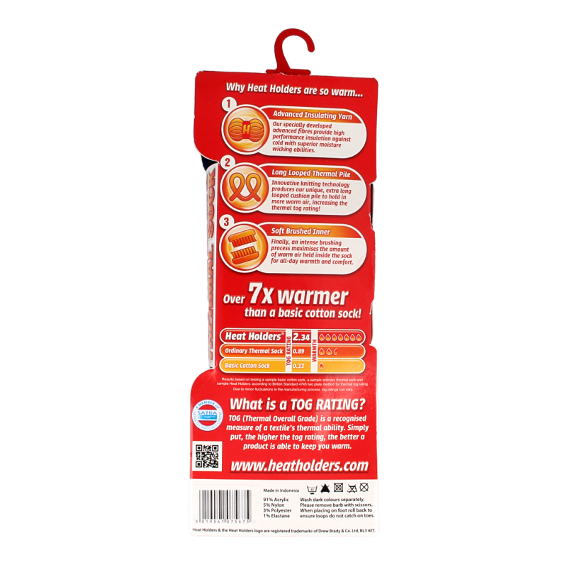 Heat Holders Ladies original socks maat 4-8 indigo - Afbeelding 2