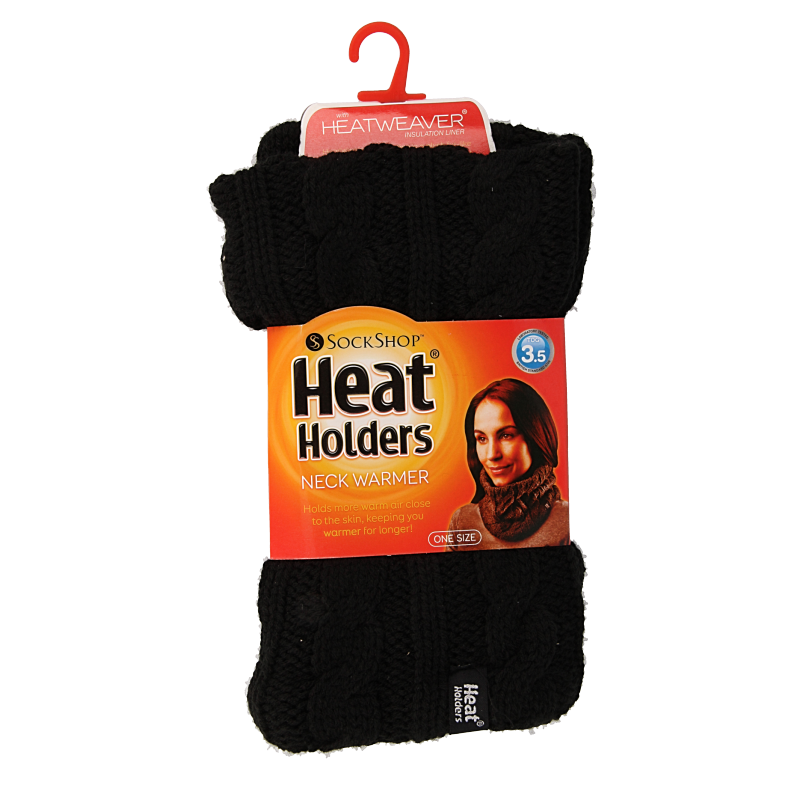 Heat Holders Ladies neck warmer black