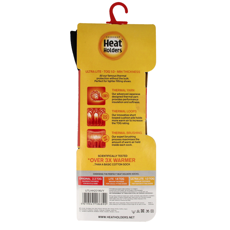 Heat Holders Ladies socks ultra lite maat 4-8 indigo - Afbeelding 2