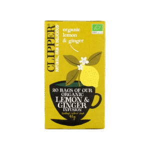 Clipper Lemon & ginger tea bio