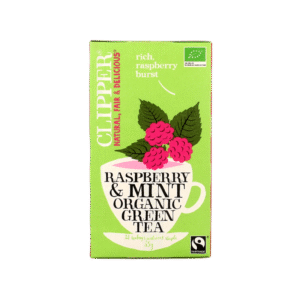 Clipper Framboos mint green tea bio