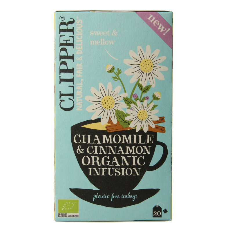 Clipper Chamomile & cinnamon organic infusion bio