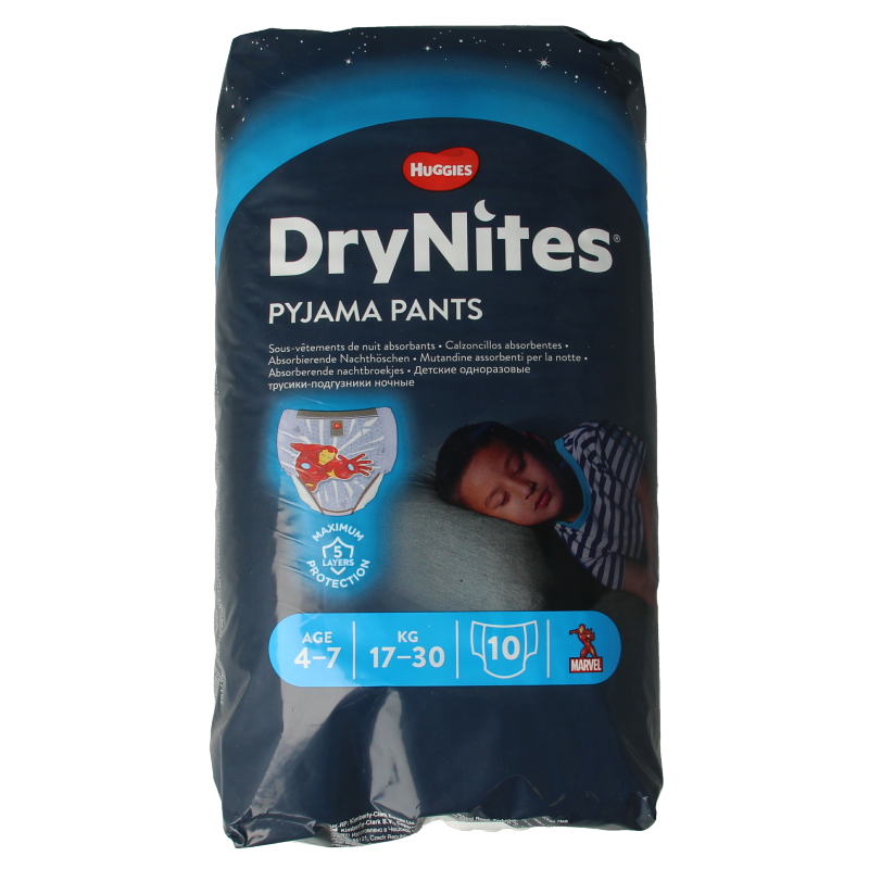 Huggies Drynites boy 4-7 jaar