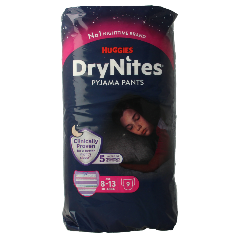 Huggies Drynites girl 8-13 jaar
