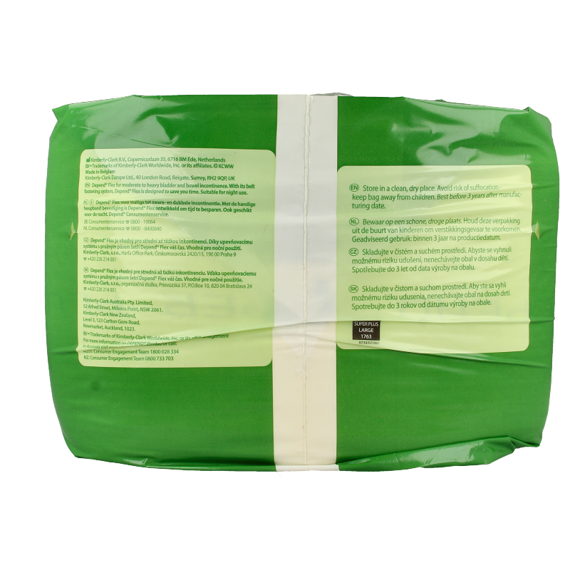 Depend Flex super+ maat L - Afbeelding 2
