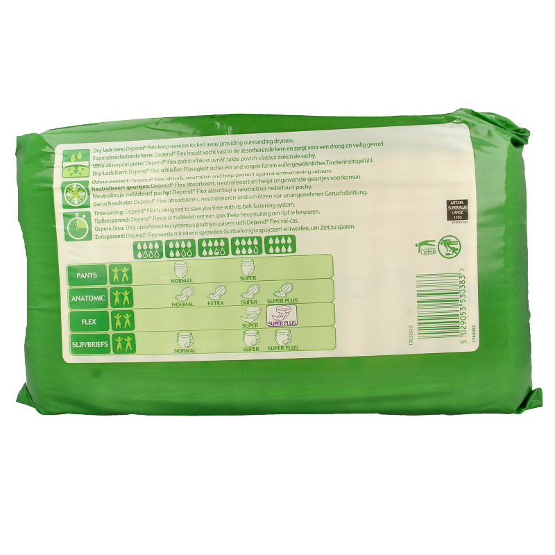 Depend Flex super+ maat L - Afbeelding 4