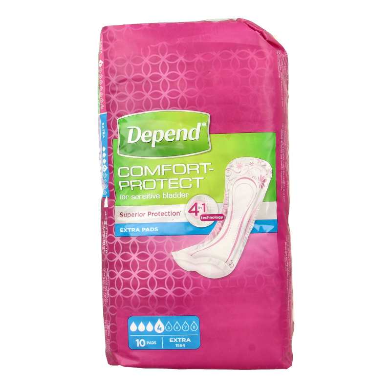 Depend Extra 4-in-1