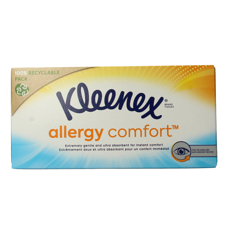 Kleenex Allergy comfort tissue