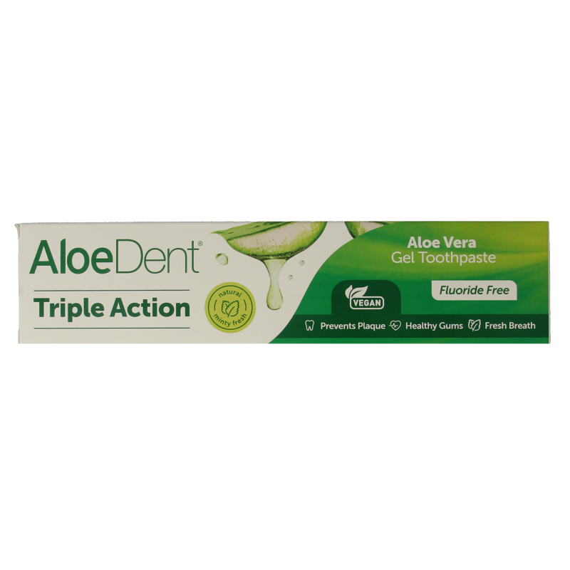 Optima Aloe dent aloe vera tandpasta triple action - Afbeelding 4