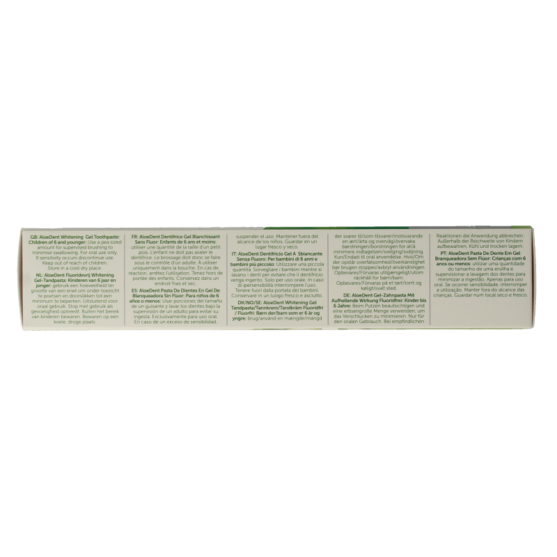 Optima Aloe dent aloe vera tandpasta whitening - Afbeelding 3