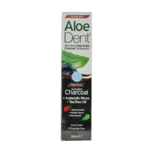 Aloe Dent Tandpasta charcoal