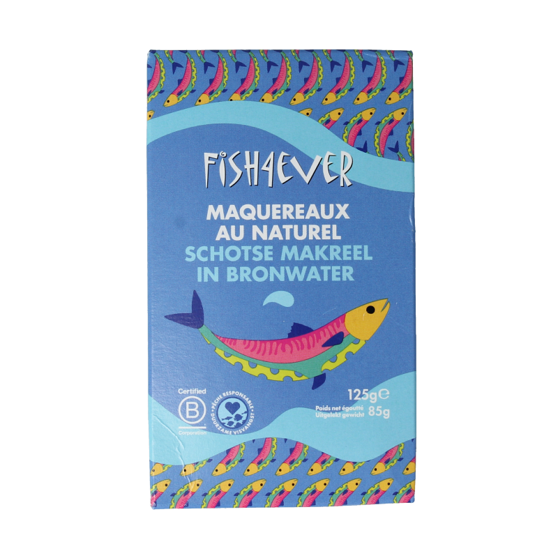 Fish 4 Ever Schotse makreel bronwater