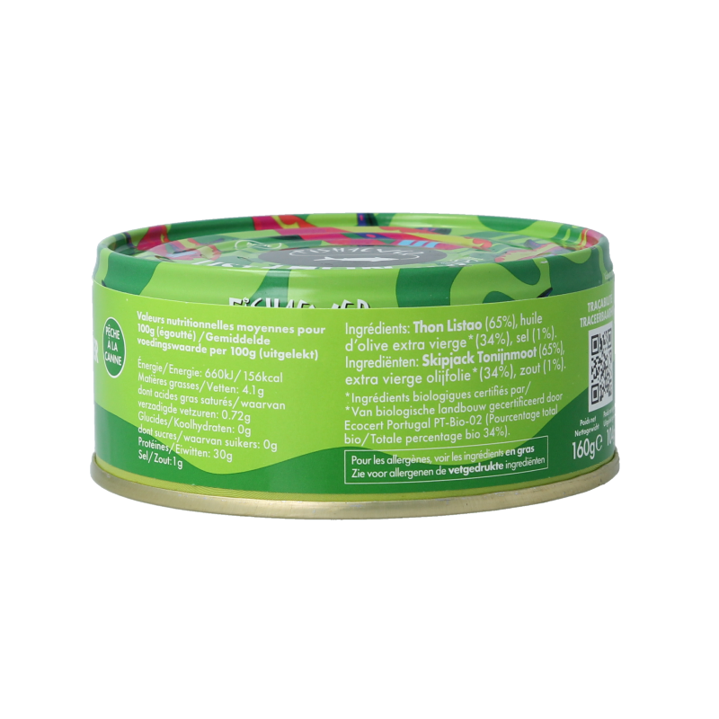 Fish 4 Ever Tonijnmoot in olijfolie - Afbeelding 4