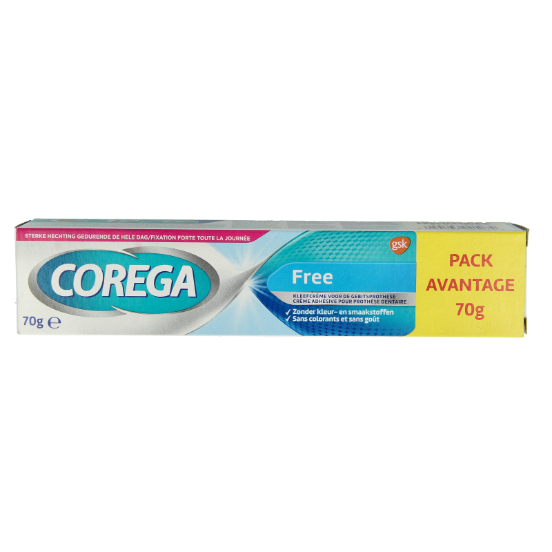 Corega Free kleefcreme voor het kunstgebit - Afbeelding 3
