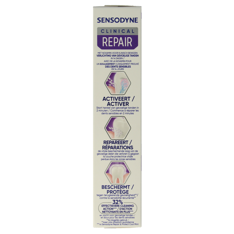 Sensodyne Tandpasta clinical repair deep clean - Afbeelding 2