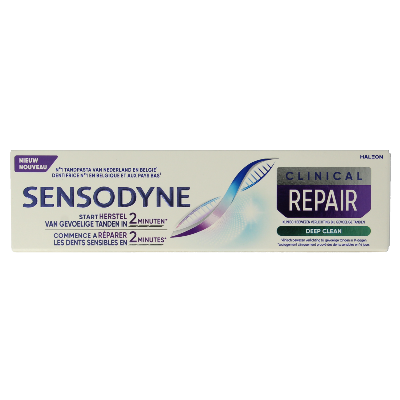 Sensodyne Tandpasta clinical repair deep clean - Afbeelding 3