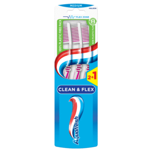 Aquafresh Tandenborstel clean & flex medium
