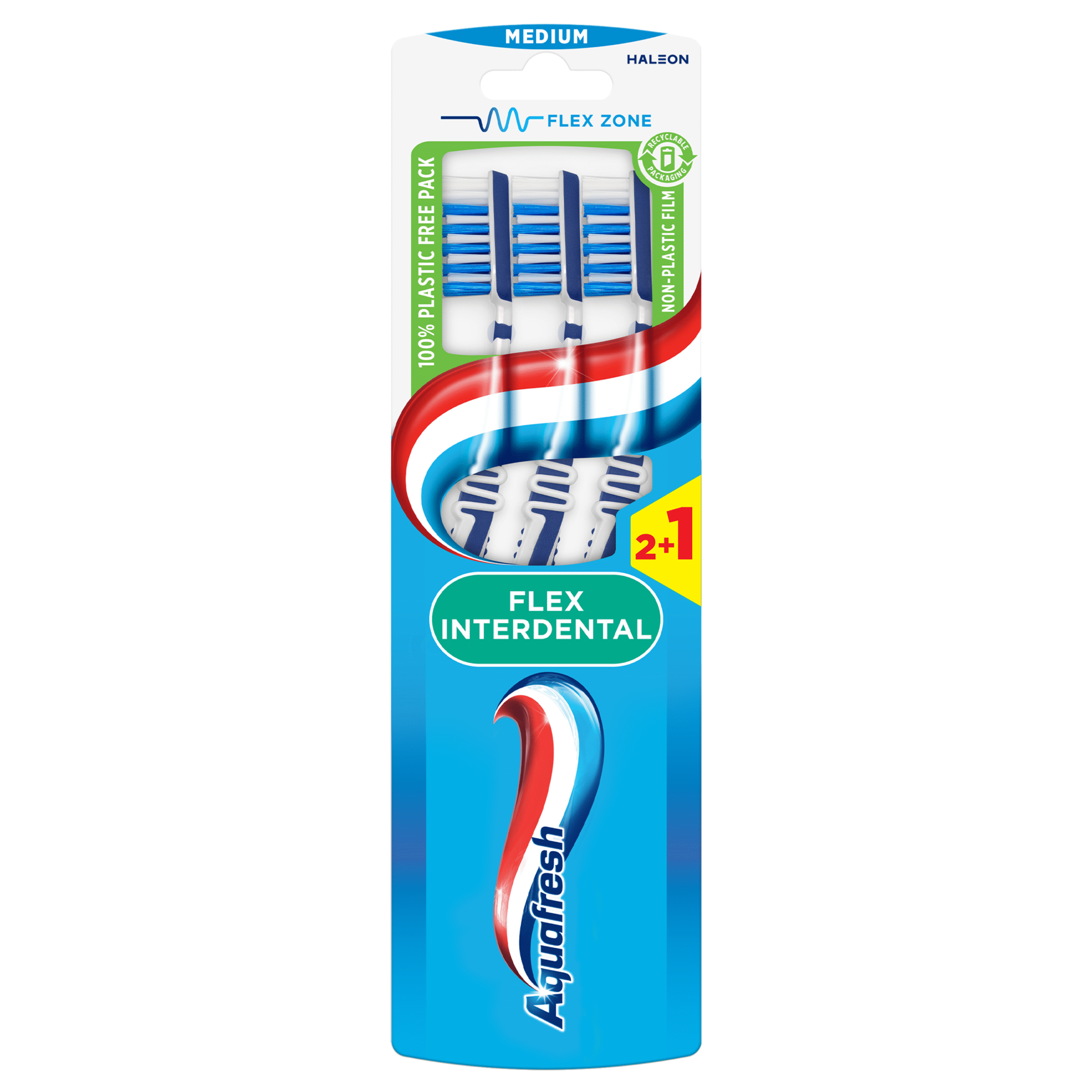 Aquafresh Tandenborstel flex interdental medium
