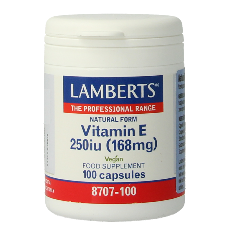 Lamberts Vitamine E 250IE natuurlijk