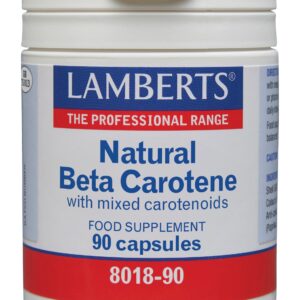 Lamberts Vitamine A 15mg natuurlijke (beta caroteen)