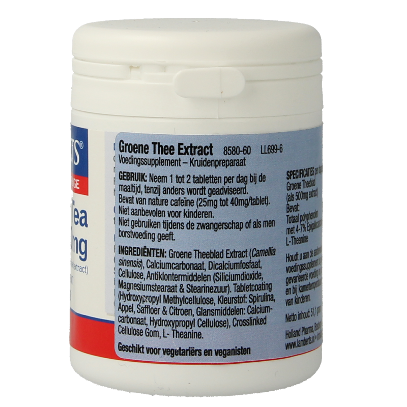 Lamberts Groene thee 5000mg - Afbeelding 4