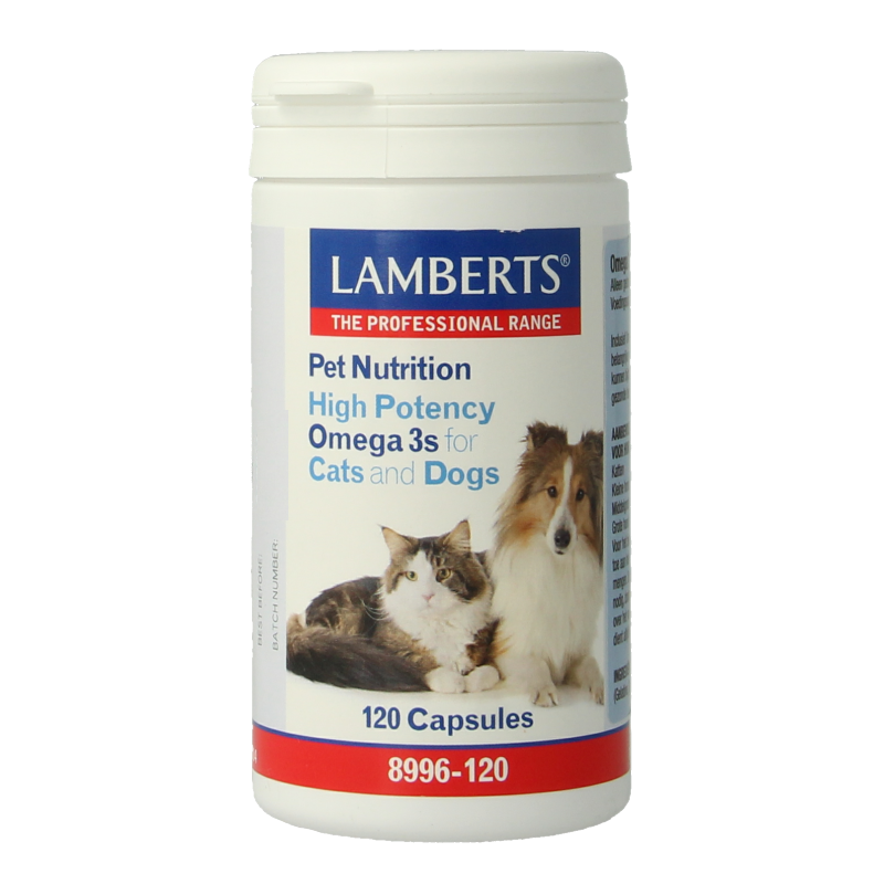 Lamberts Omega 3 voor dieren hond en kat