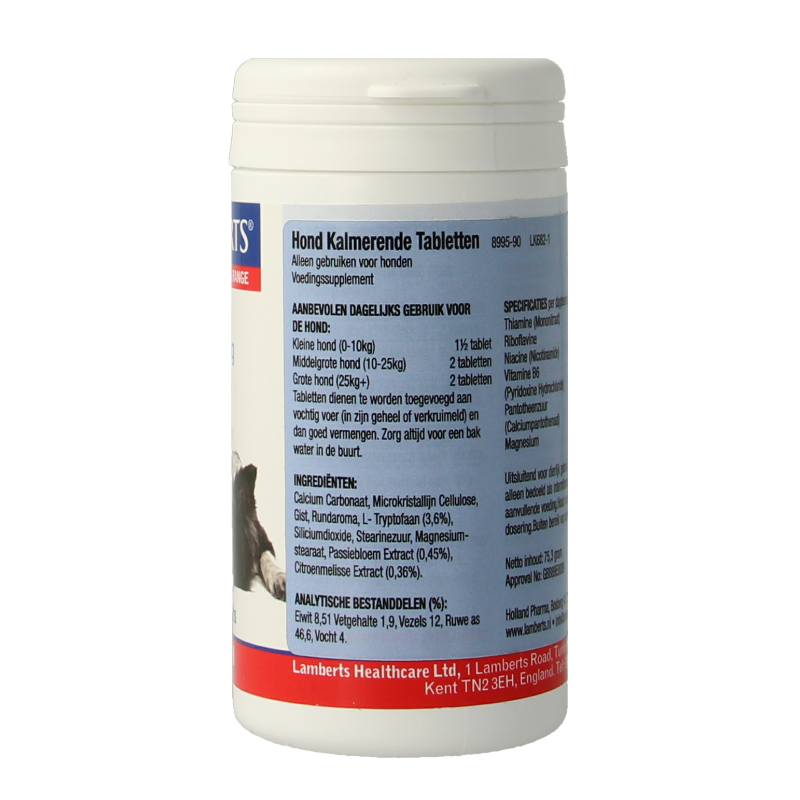 Lamberts Hond (kalmerende tabletten voor dieren) - Afbeelding 3