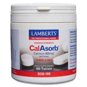 Lamberts CalAsorb (calcium citraat) & Vitamine D3