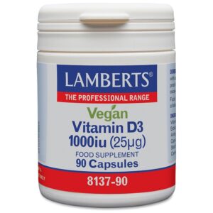 Lamberts Vitamine D3 1000IE 25mcg vegan